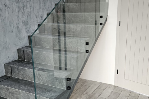 Wzór 3 C balustrady szklane