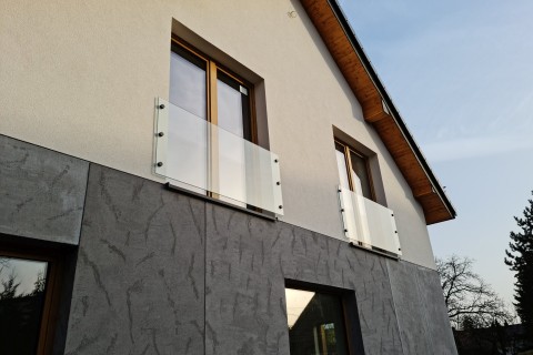 Wzór 18 A balustrady szklane