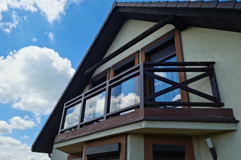 Wzór 23 balustrady szklane