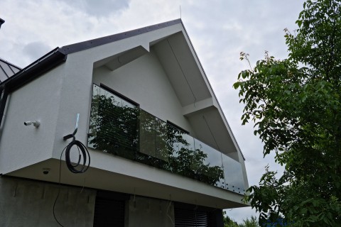 Wzór 15 A balustrady szklane